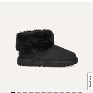 UGG Classic Mini Fluff Black